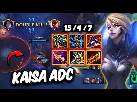 Kaisa vs Aphelios ADC ( 15/4/7 ) Korea Challenger 1,247 LP | Patch 25.23