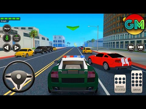 Car Driving Academy 2018 3D #3 Police Car Unlocked | by Games2win.com | Android GamePlay HD