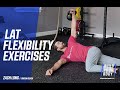 Lat Flexibility Exercises