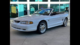 Video Thumbnail for 1995 Ford Mustang GT Convertible
