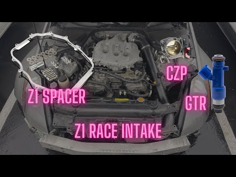 350z PORTED PLENUMS, PLENUM SPACERS, RACE INTAKE, GTR INJECTORS, BIG THROTTLE and MORE!