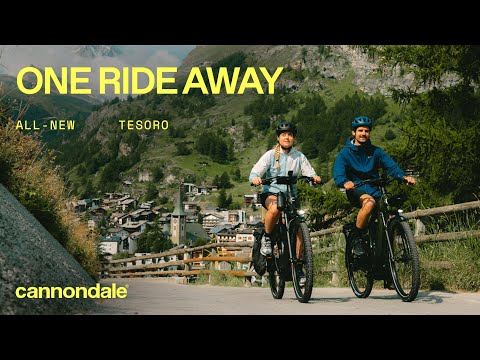 One Ride Away | All-New Cannondale Tesoro E-Bike​