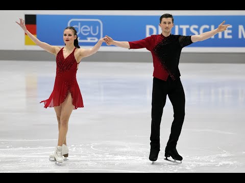 FD von Charise Matthaei / Max Liebers bei der Deutschen Meisterschaft 2023 ⛸️🇩🇪