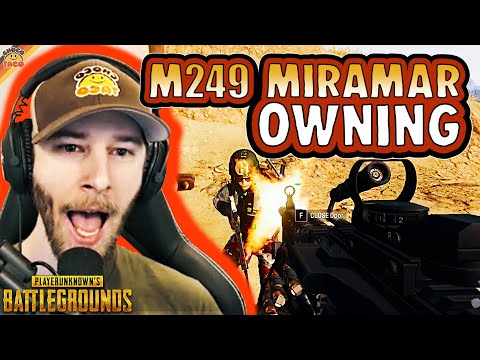 chocoTaco is Owning Miramar with an M249 ft. HollywoodBob - PUBG Duos Gameplay