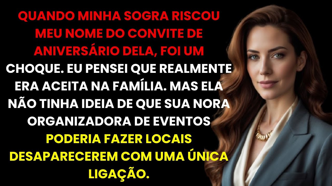 Cancelei o aniversário da minha sogra depois que ela me excluiu — a reação dela foi impagável