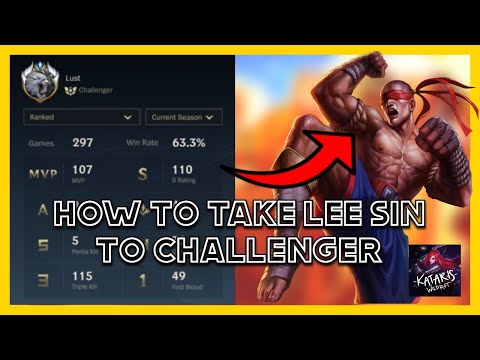 How to take Lee Sin to Challenger Rank in LoL mobile | Pro Lee Sin Unleashed Full Gameplay