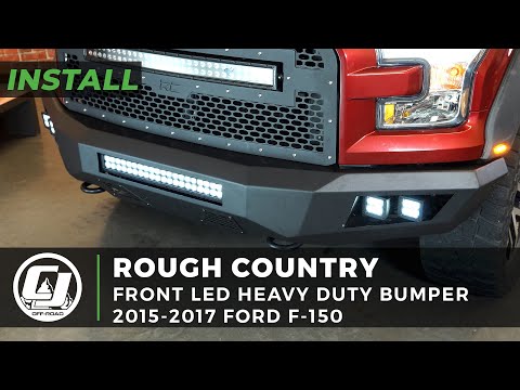 2015-2017 F-150 Install | Rough Country Front LED Bumper
