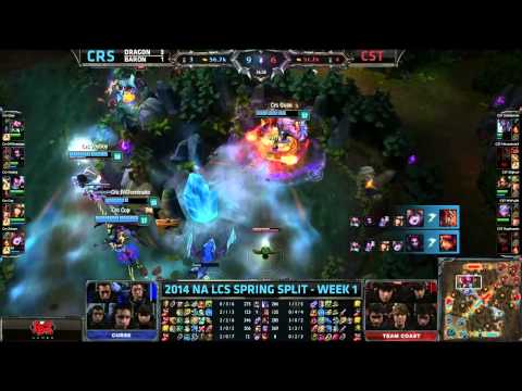 Giant Baron throw ! [CRS vs CST]