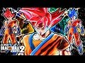 NEW GOD RED EVOLUTION GOKU GAMEPLAY Dragon Ball Xenoverse 2 SSG Evolution SSGSS Evolution Goku