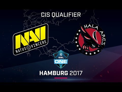 Dota 2 - NaVi vs. Hala Ares [Game 2] - Ro12 - CIS Qualifier - ESL One Hamburg 2017