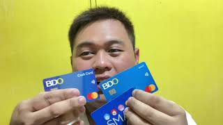 How To Avail BDO Cash Card and What’s The Difference Between with Debit Card | Rey-Rey Tinaco PH