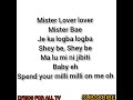 Simi - logba logba lyrics