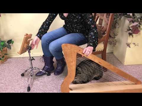 Rees Harps Harpsicle Adjustable Harp Stand, Natural Maple - ACC7001 image 3