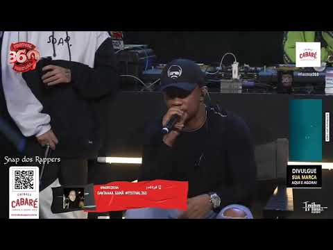 Xamã - Freestyle de Papo Reto pro diretor do Festival 360 pela humilhação que fizeram com ele AOVIVO