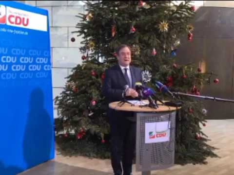 Pressestatement von Armin Laschet zum Terroranschlag in Berlin