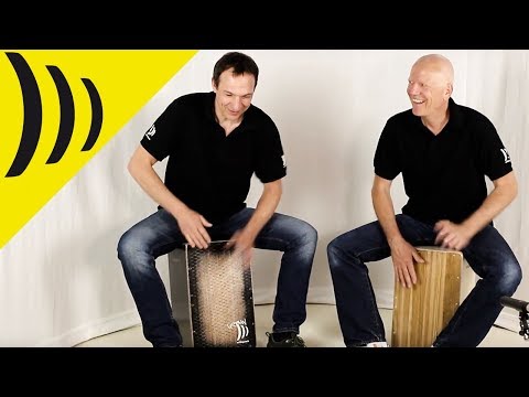 Urban OS Cajon + Precise OS Cajon mit Marcel van Cleef und Conny Sommer / Schlagwerk