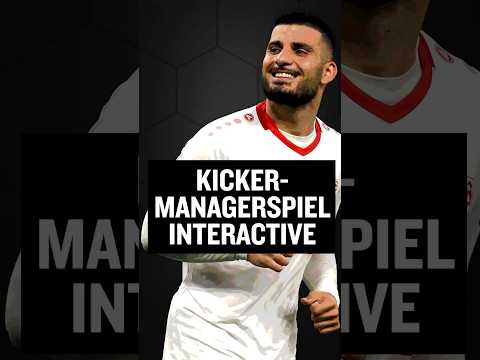 Video Thumbnail: kicker-Managerspiel Interactive: Stell dein Buli-Team auf #shorts