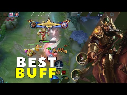 New Buffed Guan Yu Is Massive | Honor of Kings