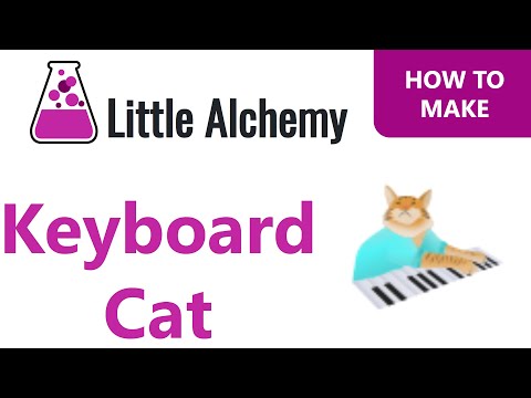 YouTube video about: How to make keyboard cat in little alchemy?