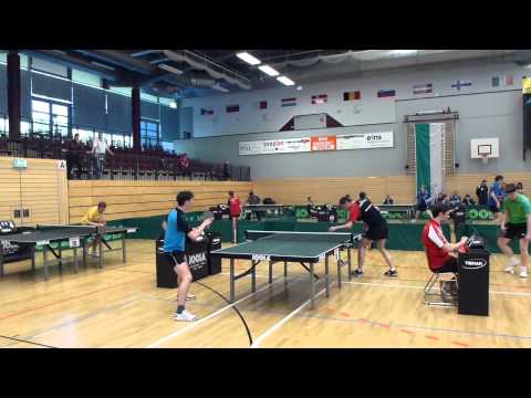 SpVgg Thalkirchen - TTC Borussia Spandau bei den Deutschen Pokalmeisterschaften in Chemnitz 2012