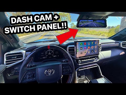 Custom Mirror Install on the Tundra!!