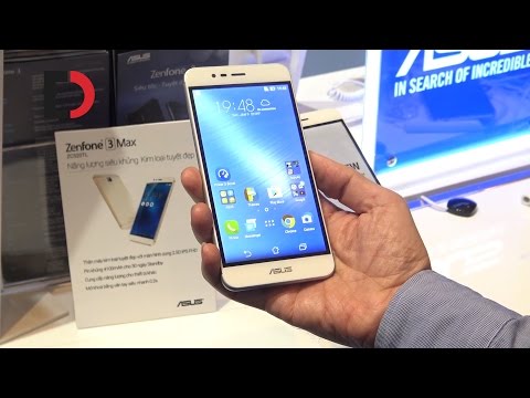 Trên tay Asus Zenfone 3 Max - Năng lượng siêu khủng, Kim loại tuyệt đẹp
