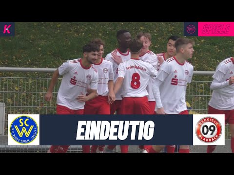 A clash of the pursuers with a clear winner | SC West Köln - SV Bergisch Gladbach (U17 Middle Rhi...