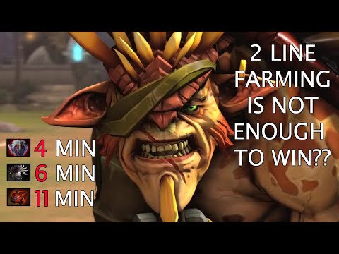 Bristleback new way to farm creeps | Новый вариант фарма крипов на Бристлбеке