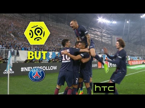 But MARQUINHOS (6') / Olympique de Marseille - Paris Saint-Germain (1-5) -  / 2016-17