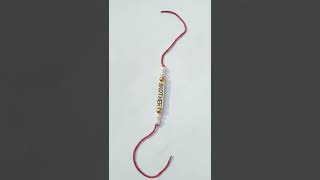 DIY Brother Rakhi/How to make Rakhi/Easy Rakhi ideas/handmade Rakhi#viral #shorts #rakhi