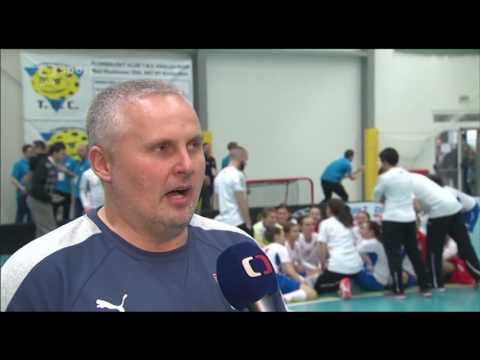 Reportáž Králův Dvůr Juniorky český florbal