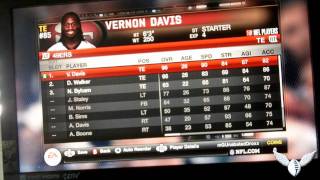 preview picture of video 'Madden 11 Pro 49ers Team Roster'
