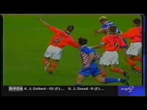 Robert Prosinecki goal vs Netherlands (Holland) [World Cup 1998]