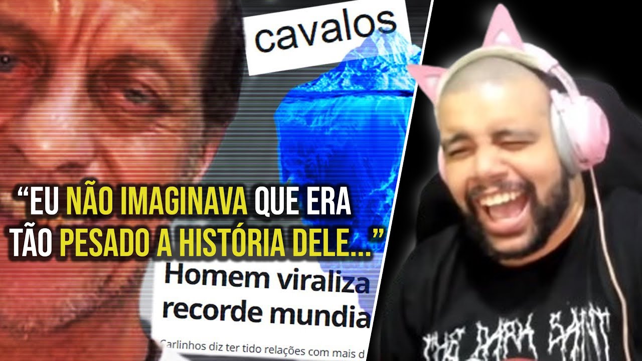 LUANGAMEPLAY REAJANDO AO ICEBERG DO CARLINHOS (SEM DONATES) KKKKKKKKKKKKKKKKKKKKKKKKKKK