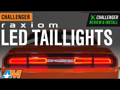2008-2014 Challenger Raxiom LED Tail Lights Review & Install