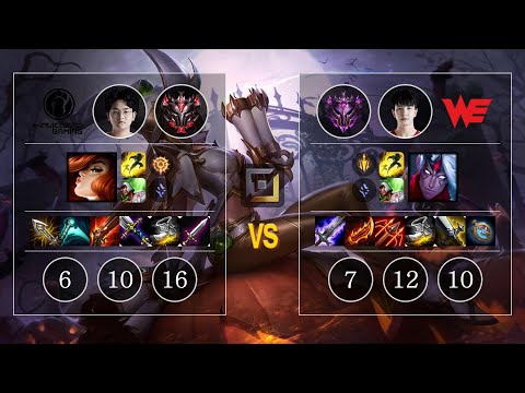 IG Puff Miss Fortune vs WE Jiumeng Varus Bot - KR GrandMaster Patch 10.10