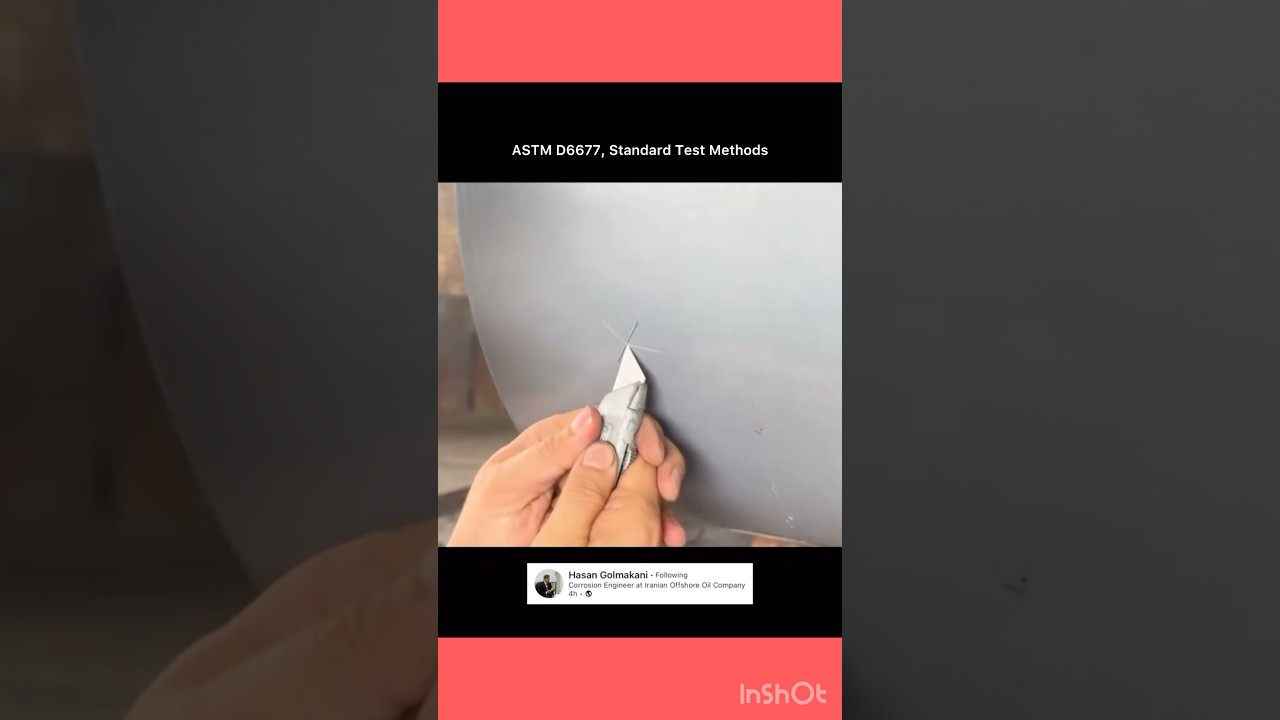 ASTM D6677, Standard Test Methods for Evaluating Adhesion by Knife (Knife Test)