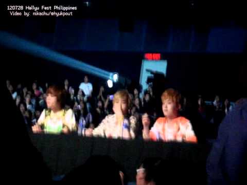 120728 Hallyu Fest Boyfriend as Judges 6