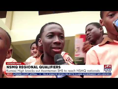 NSMQ regional qualifiers: Kumasi High knocks out Asanteman SHS to reach NSMQ nationals.