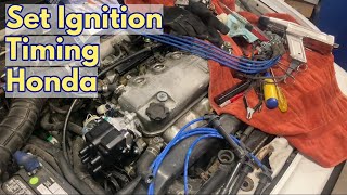 How to Set Ignition Timing on Honda and Acura Distributors