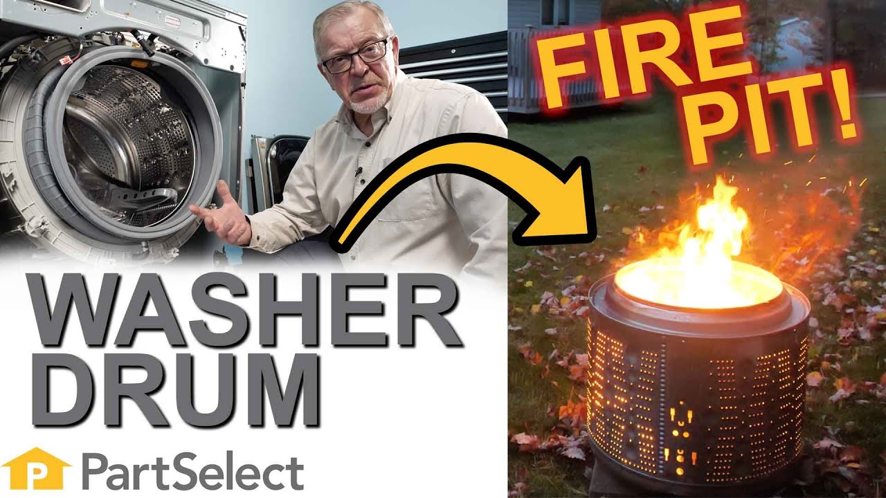 How to Build a Washer Drum Firepit