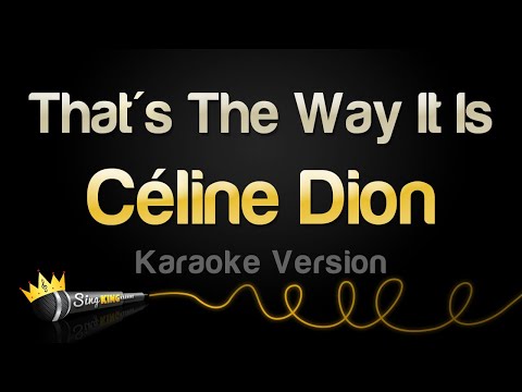 Céline Dion - That's The Way It Is (Karaoke Version)