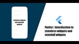 Introduction Stateless vs Stateful Widgets in Flutter Hindi Urdu | Beginner's Guide with Examples