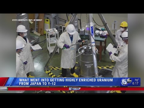 What went into getting highly enriched uranium from Japan to Y-12