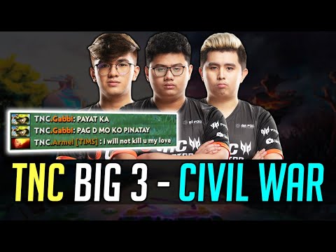 TNC BIG THREE - CIVIL WAR (Gabbi vs Armel & Tims) DOTA 2