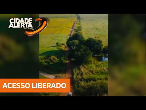 Trânsito na Linha Boa Esperança é reestabelecido após reclamações de moradores