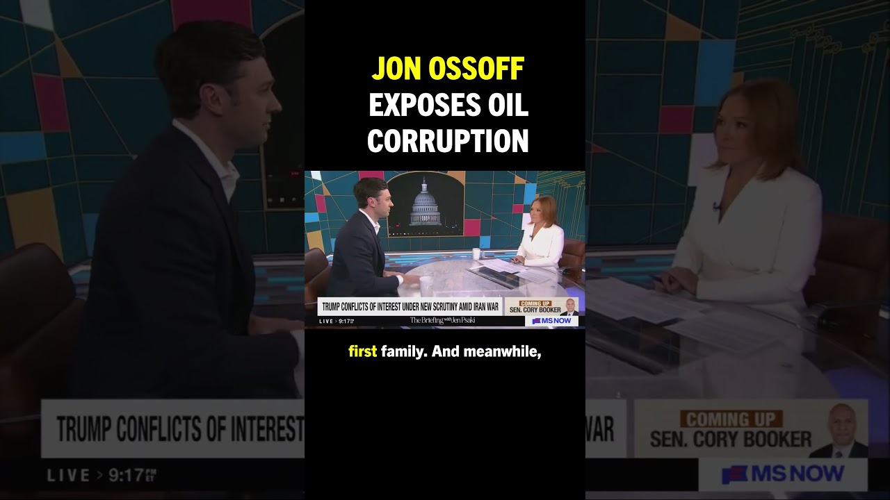 Senator Ossoff is FED UP with the Trump administration's disgraceful level of corruption