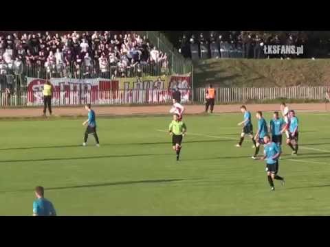 Warta Sieradz - ŁKS Łódź 2:2 (skrót)