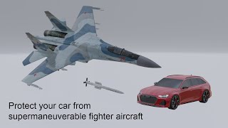Is Your Car Safe From Supermaneuverable Air-Defense Fighter Aircraft?