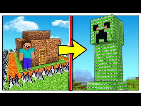 COME DIFENDERE LA CASA NOOB CONTRO I CREEPER DI TNT! - Minecraft ITA